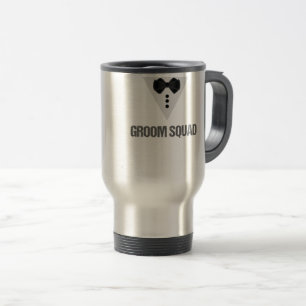 Groom Squad Reisebecher