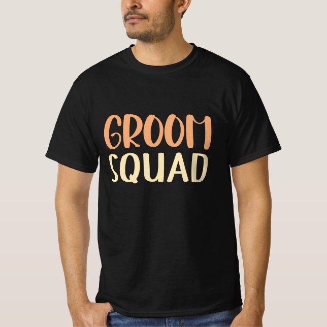 Groom Squad T-Shirt (Vorderseite)