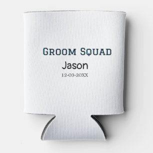 Groom Squad Trauzeuge Junggeselinnen-Abschied hinz Dosenkühler