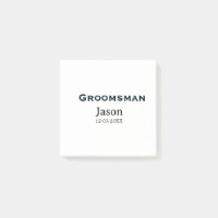Groom Squad Trauzeuge Junggesellinnenabschied Name