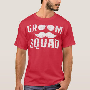 Groom Squad Trauzeugen Bachelor Party Stag Gag Men T-Shirt