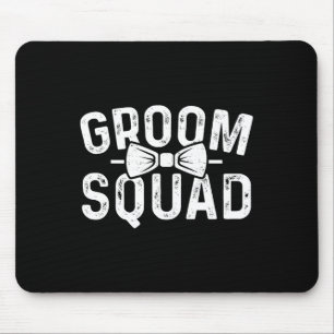 Groom Squad Trauzeugen Funny Stag Bachelor Party G Mousepad