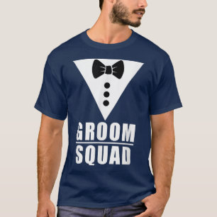 Groom Squad trifft Bachelor Party Hochzeit T-Shirt