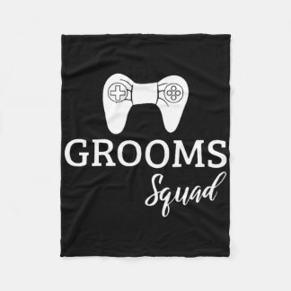 Groom Squad Wedding Bachelor Party Wedding Party F Fleecedecke