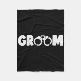 Groom Squat Bachelor Party Hochzeit Probe Dinne Fleecedecke