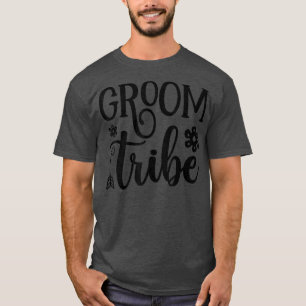 Groom Stamm Matching Niedlich Arrow Heart Wedding T-Shirt