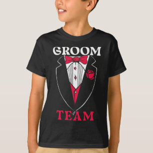 Groom Team Groom Squad Stag Night Bachelor Party T-Shirt