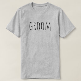 Groom To Be Bridal Party Wedding T-Shirt