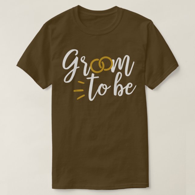 Groom to be Niedlich Verlobung Wedding Matching101 T-Shirt (Design vorne)