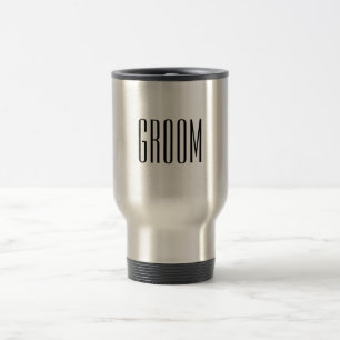 Groom Travel Mug Reisebecher