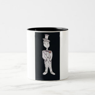 Groom Tuxedo Zweifarbige Tasse