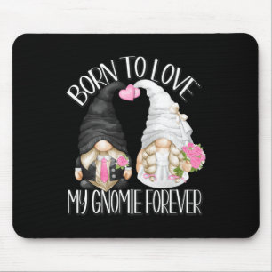 Groom und Bride Gnome für Hochzeitsjubelor Mousepad
