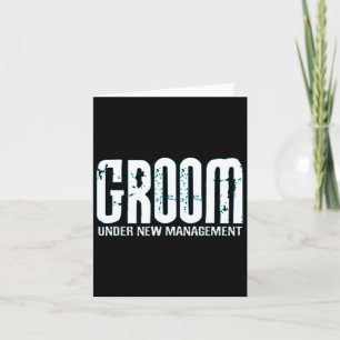 Groom unter der neuen Leitung Witzbold Karte
