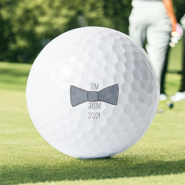 Groom Wedding Custom Golfball (Von Creator hochgeladen)