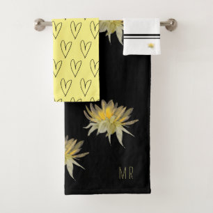 Groom Wedding Geschenk Sonnenblumen Badetuch Set