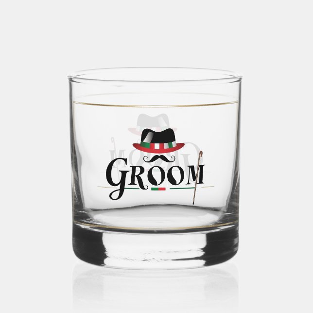 Groom Whiskyglas (Vorderseite)