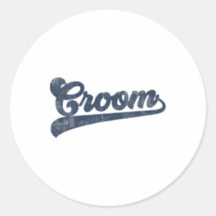 Groom Zukunftsmusik Verlobt Geschenke Ihm Verlobun Runder Aufkleber