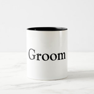 Groom Zweifarbige Tasse