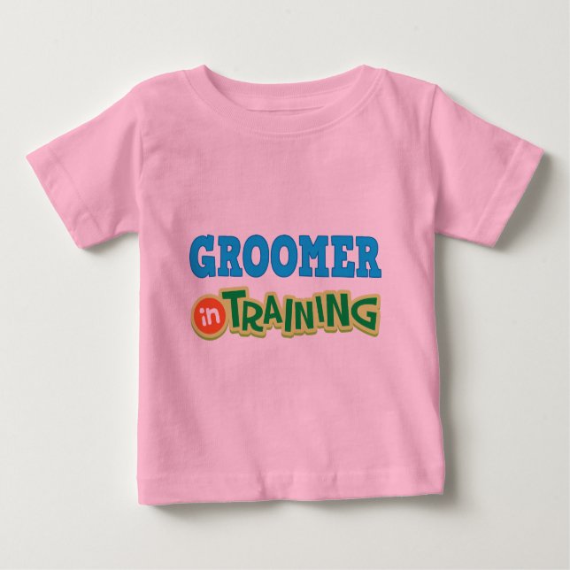 Groomer im Training (Zukunft) Baby T-shirt (Vorderseite)