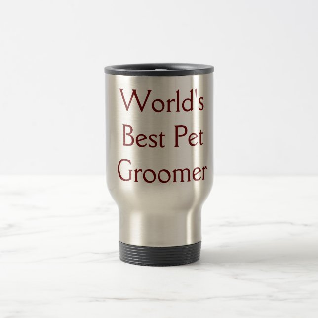 Groomer-Reise-Tasse der Welt beste das Haustier Reisebecher (Mittel)