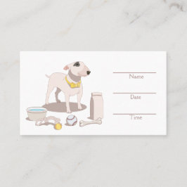 Grooming Salon personalisierbare Terminkarte