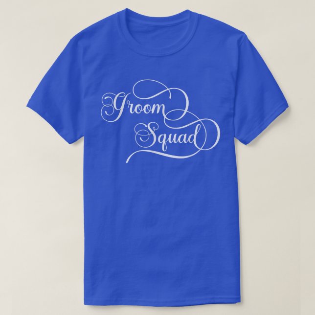 Groomplatz (Hochzeitsfeier) T-Shirt (Design vorne)