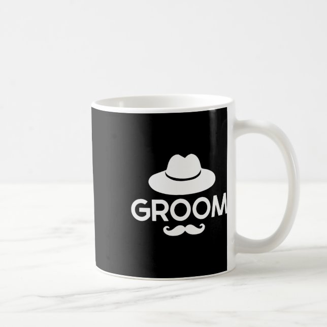 Grooms Bachelor Crew Party Squad Team Groom 2 Kaffeetasse (Rechts)