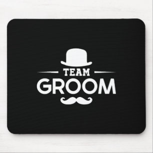 Grooms Bachelor Crew Party Squad Team Groom Mousepad