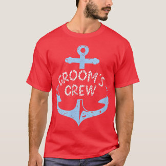 Grooms Crew Bachelor Party T-Shirt