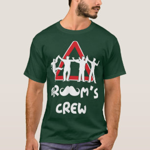 Grooms Crew Groom Trauzeugen Bachelor Party Betrun T-Shirt