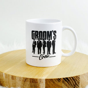 Grooms Crew Trauzeuge Bachelor Party Kaffeetasse