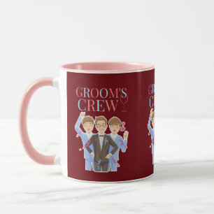 Grooms Crew Trauzeuge Bachelor Party Tasse