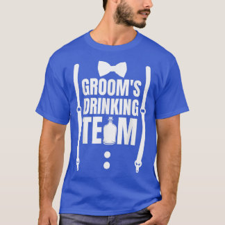 Grooms Drink Team Bachelor Party Squad Hochzeit T-Shirt
