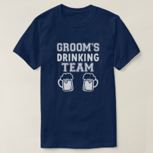 Groom's Drinking Team lustige Trauzeugen Shirt