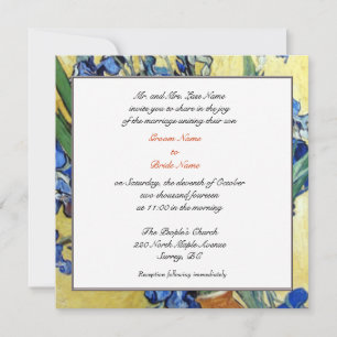 Grooms Eltern laden zu Hochzeiten ein. Einladung