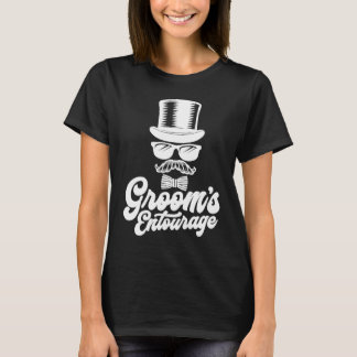 Groom's Entourage Bachelor Party Groomsmen  Ideas T-Shirt