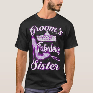 Groom's fabelhafte Schwester Happy Wedding Marry V T-Shirt