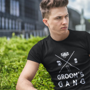 Groom's Gang Trauzeugen Bachelor Party Hochzeiten T-Shirt