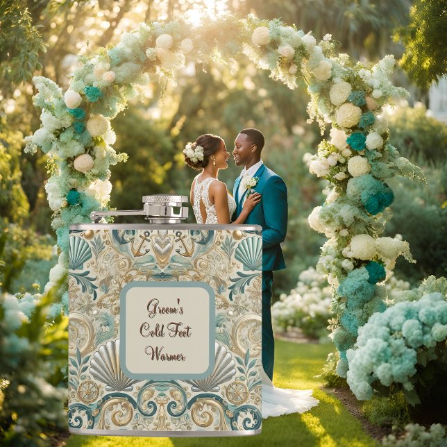 Grooms kalte Füße wärmer Flasche Flachmann (Von Creator hochgeladen)