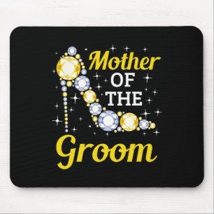 Grooms Mama Ehe Brautparty Mutter der Gr Mousepad