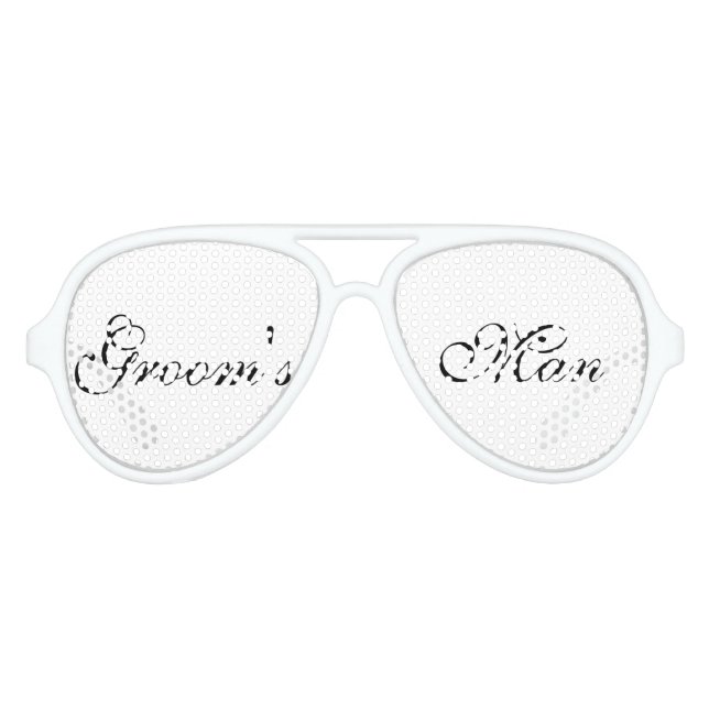 GROOM's MAN Party Shades Sonnenbrille (Vorderseite)