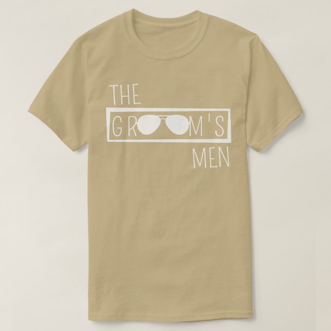 Grooms Men Wedding Party Trauzeuge Bachelor Party  T-Shirt (Design vorne)