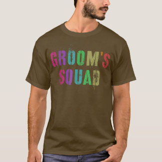 GROOMS SQUAD Brautparty Familienfreunde T-Shirt