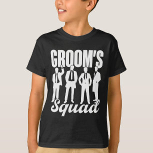Groom's Squad Team Bride Groom Party Bachelor T-Shirt
