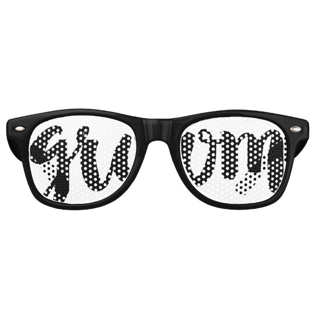 Grooms Swag Party Shades Partybrille (Vorderseite)