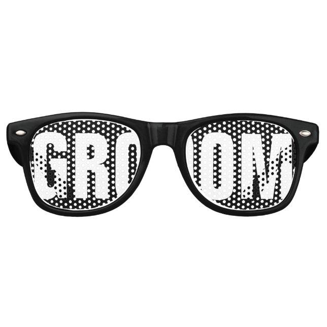 Grooms Swag Party Shades Partybrille (Vorderseite)