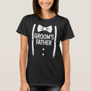 Grooms Vater Hochzeitspartei Vater des Grooms T-Shirt