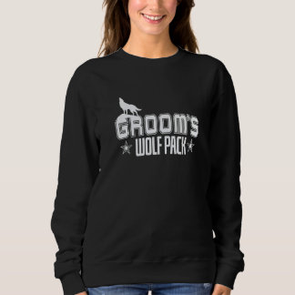 Groom's Wolfpack Men Bachelor Party Sweatshirt