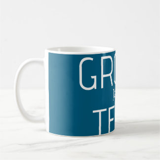 groomsman bold groom team gray blue white bachelor kaffeetasse