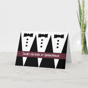 Groomswoman Danke - Three Tuxedos